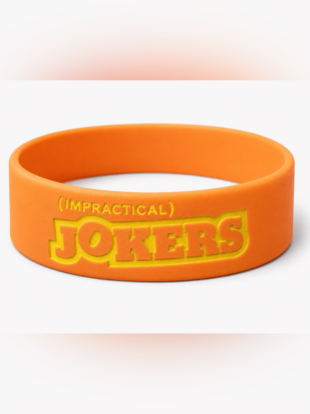 Impractical Jokers Orange Silicone Wristband - Team Sal